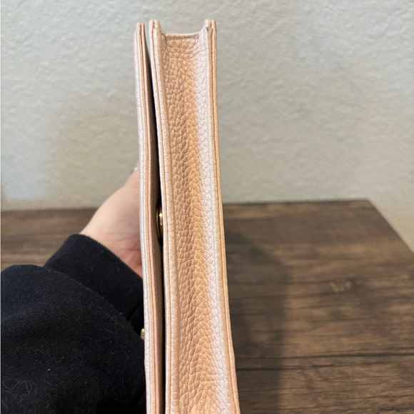 Christian Dior Beige Blush Diorama Wallet on Chain Crossbody Shoulder Bag - Picture 8 of 14